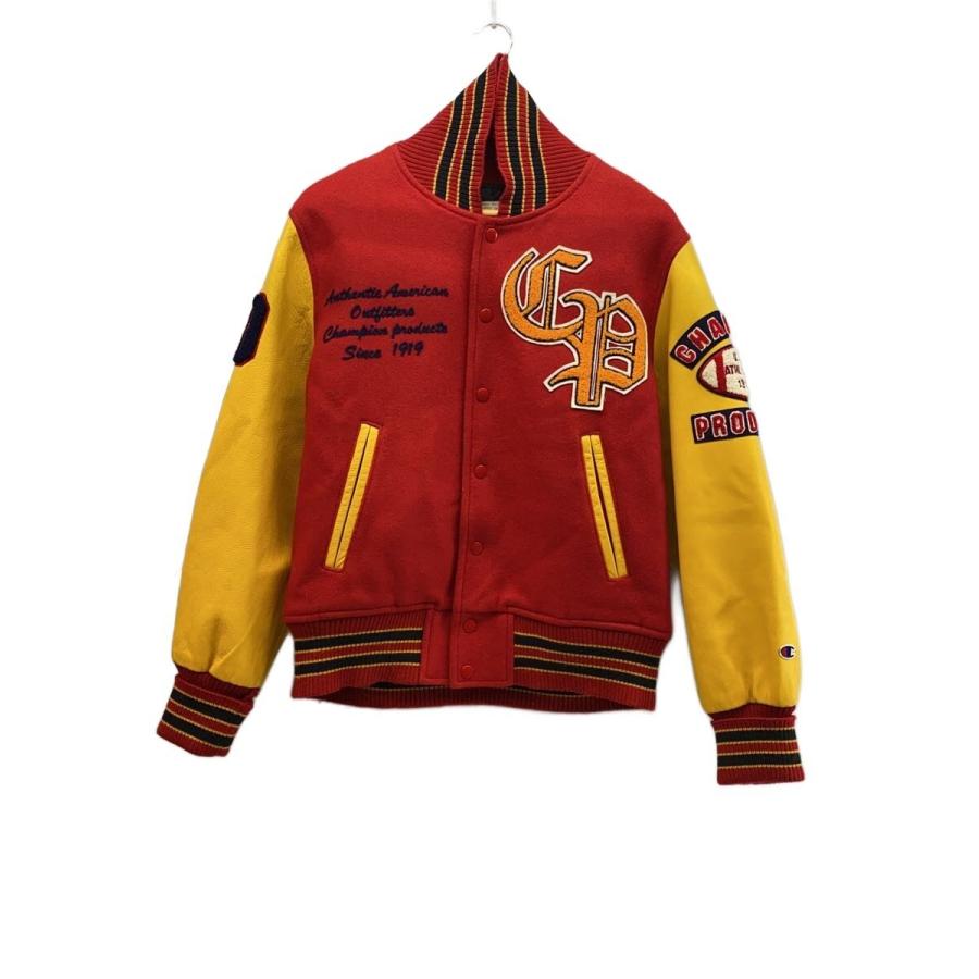 Champion◇スタジャン/L/ウール/RED/cpj1208// : セカンドストリート 