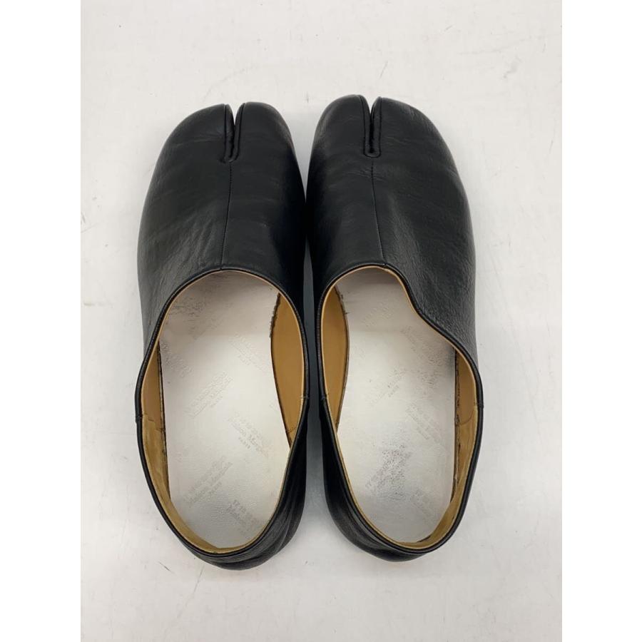 Maison Margiela◇TABI BABOUCHE/足袋シューズ/43/ブラック/レザー