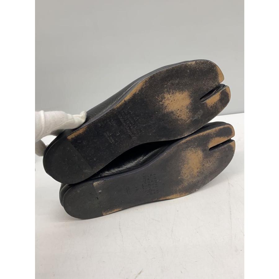Maison Margiela◇TABI BABOUCHE/足袋シューズ/43/ブラック/レザー