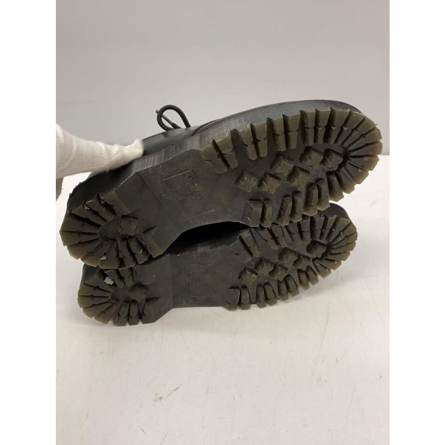 Dr.Martens◇3ホール/ガラスレザー/ドレスシューズ/US7/BLK/レザー