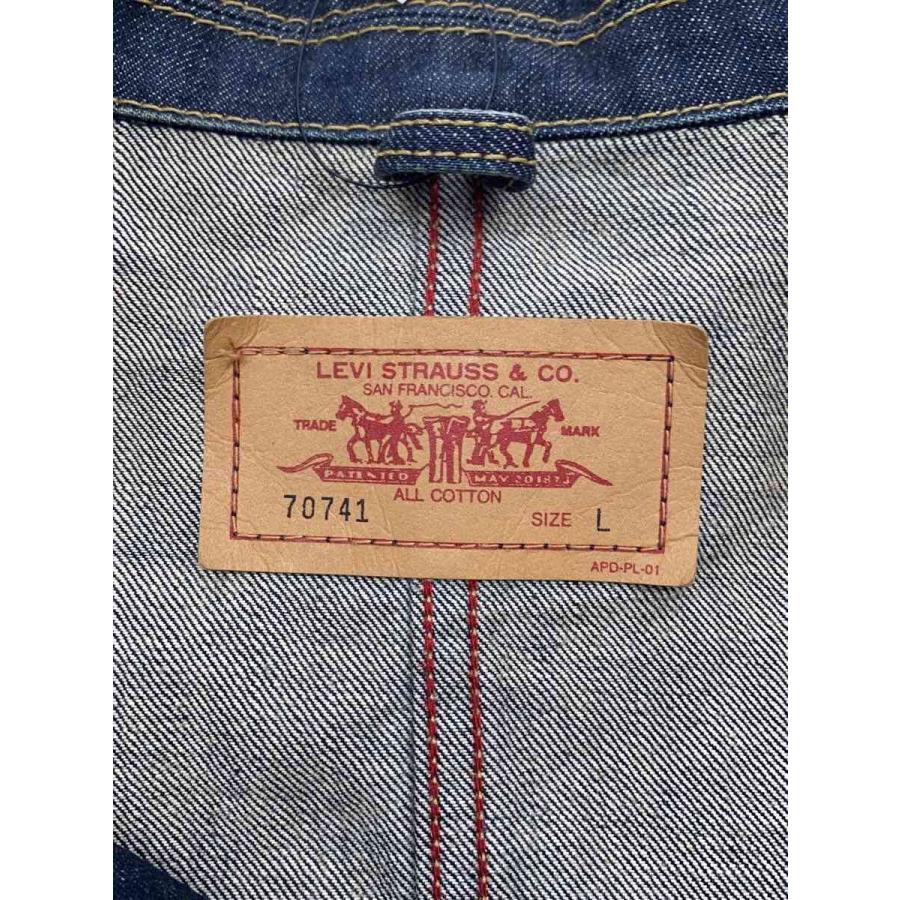 Levi's◇00s/70741/日本製/デニムカバーオールジャケット/L/コットン