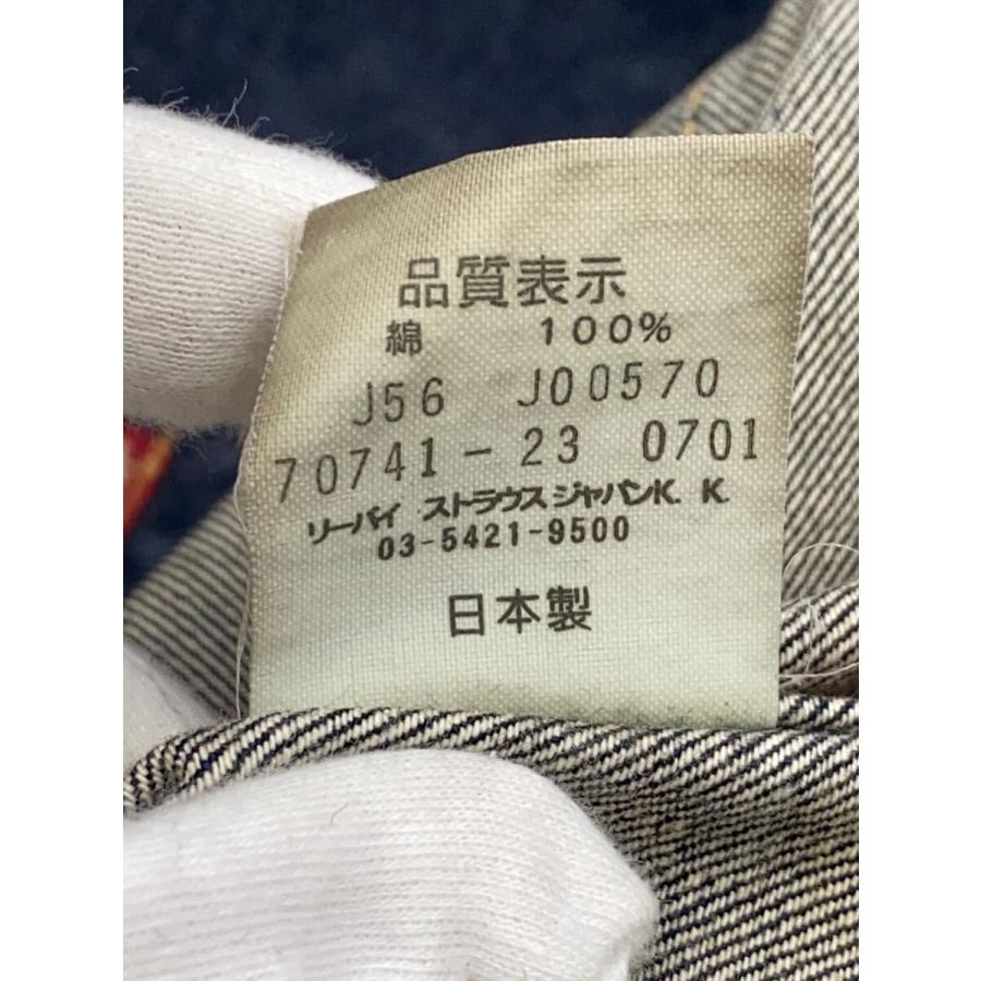 Levi's◇00s/70741/日本製/デニムカバーオールジャケット/L/コットン