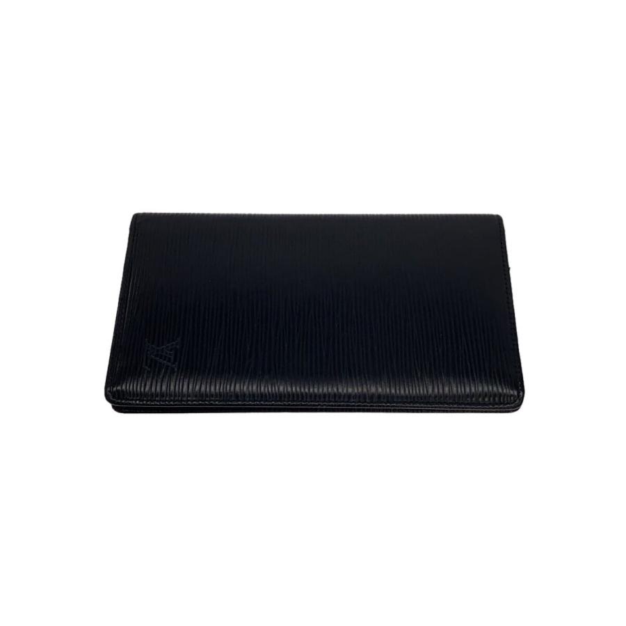 ルイヴィトン エピ ポルトカルトクレディ M63212 LOUIS VUITTON◇ポルト・カルト・クレディ・円_エピ_BLK/レザー/BLK