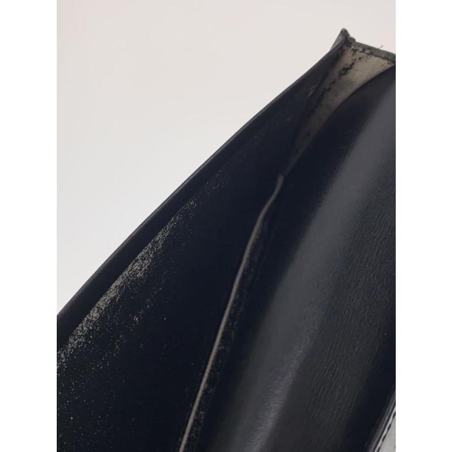 LOUIS VUITTON◇ポルト・カルト・クレディ・円_エピ_BLK/レザー/BLK