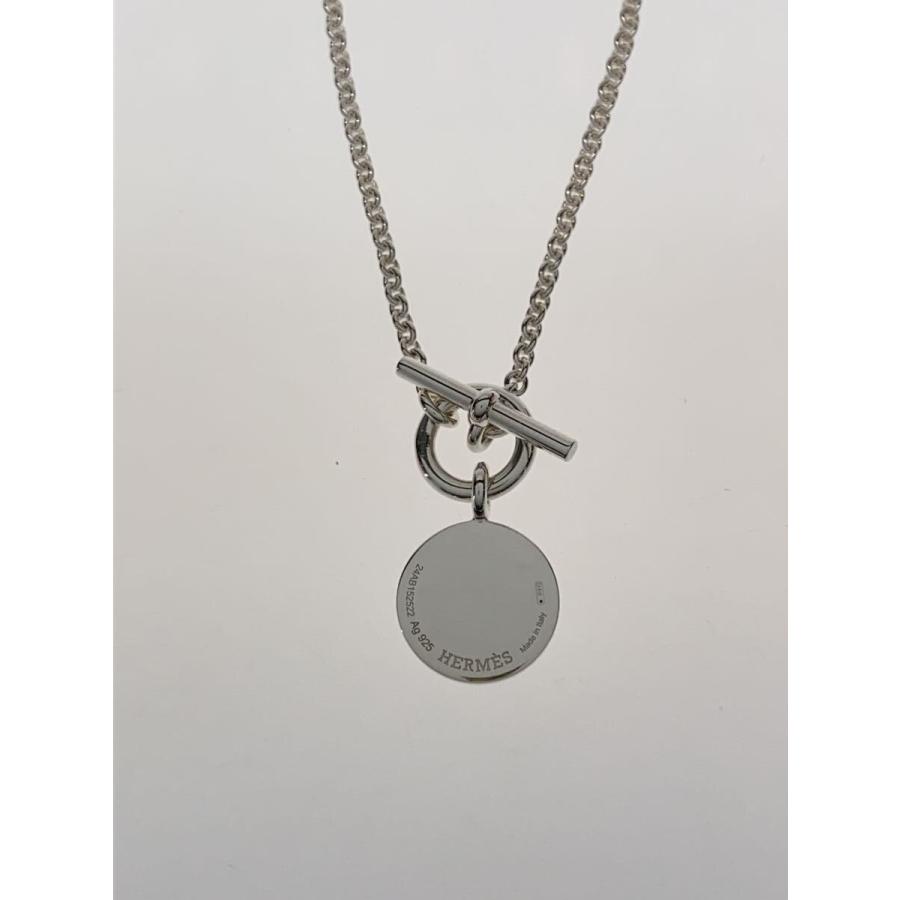 HERMES◇アミュレットセリエ/ネックレス/SV925/SLV/セリエ