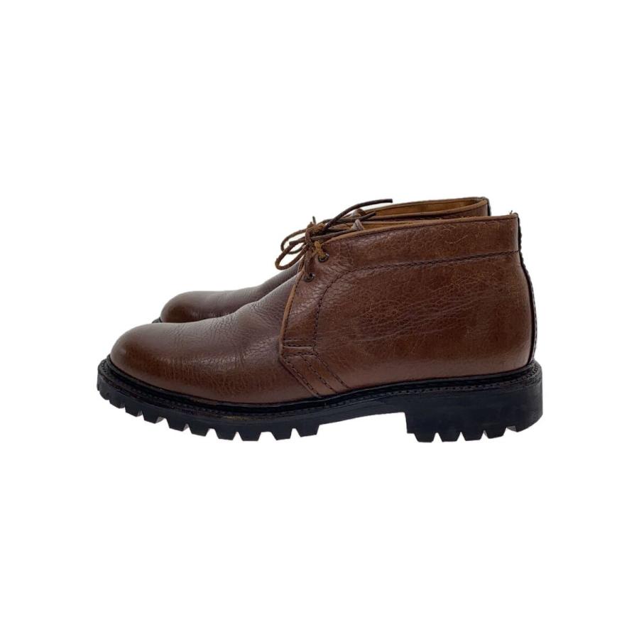 Alden◇1418/レースアップ/チャッカブーツ/US7/BRW/レザー