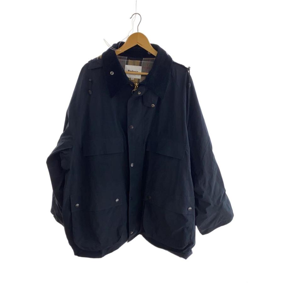 Barbour◇BEDALE WITH FOOD/ジャケット/52/ポリエステル/NVY/2102331