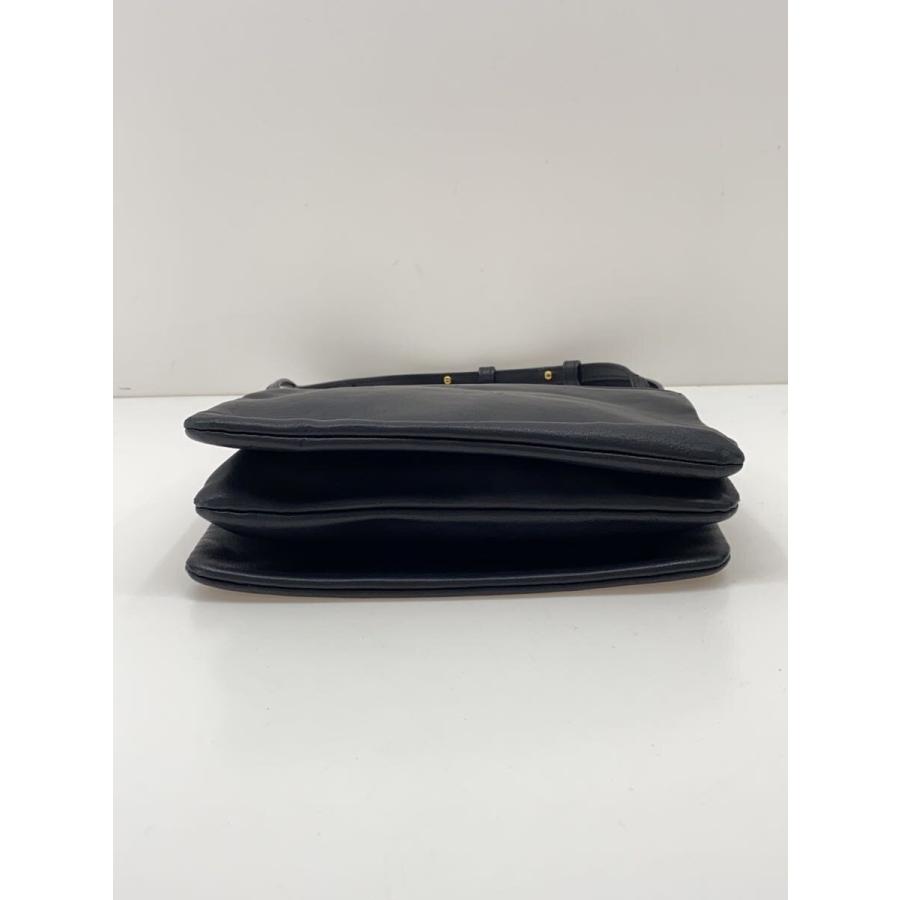 CELINE◇トリオショルダーバッグ/レザー/BLK : セカンドストリート