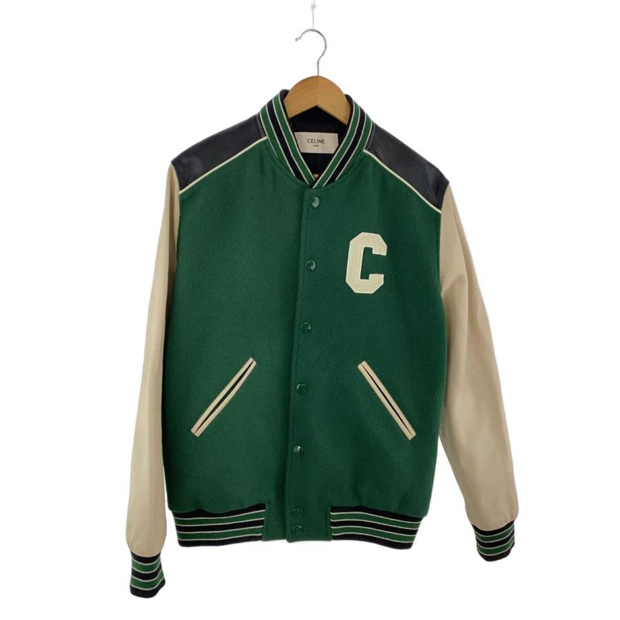 CELINE◇22SS/クラシックテディジャケット/スタジャン/ブルゾン/52 