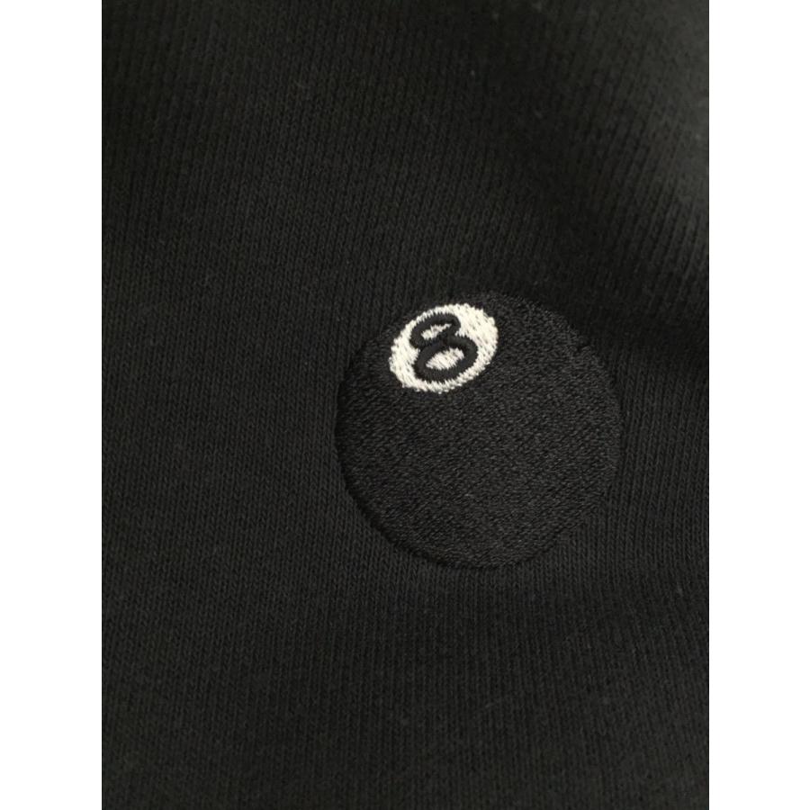 STUSSY◆タグ付/8 Ball App.Pant/スウェットパンツ/M/コットン/BLK/無地/116552｜ssol-shopping｜06