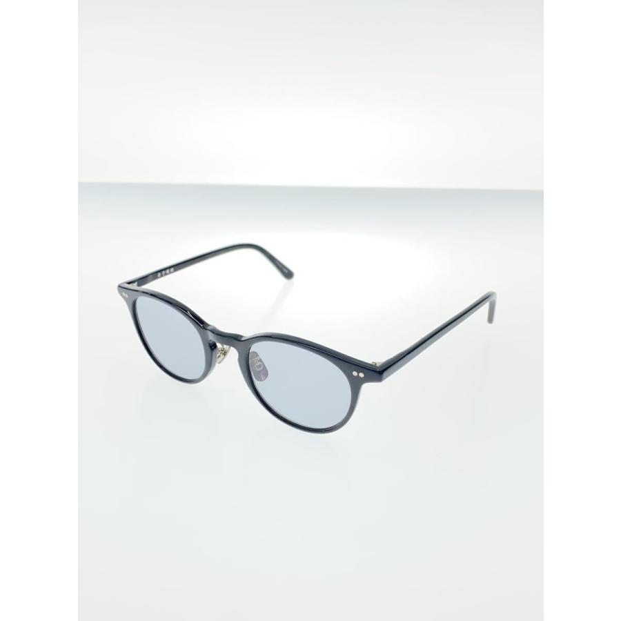 金子眼鏡◆サングラス/ボストン/プラスチック/BLK/GRY/メンズ/KCS-36//｜ssol-shopping｜02