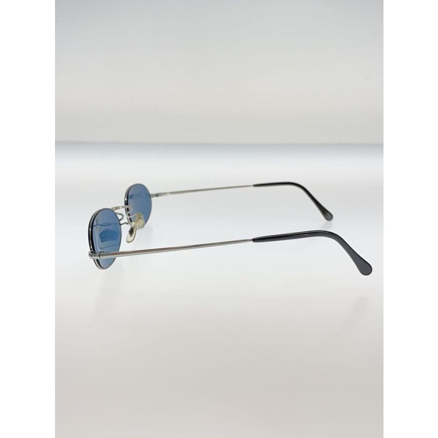 白山眼鏡店◇サングラス/オーバル/SLV/BLU/メンズ// : セカンド 白山眼鏡店◇サングラス/オーバル/SLV/BLU/メンズ// : セカンド