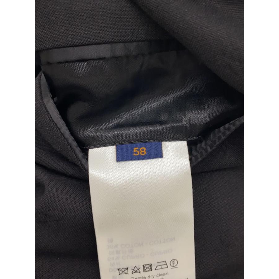 LOUIS VUITTON◇テーラードジャケット/--/ポリエステル/BLK/RM232F ZKI