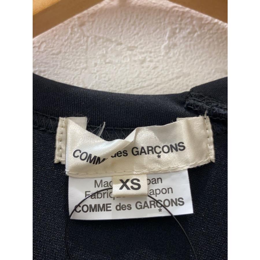 COMME des GARCONS◇24AW/Tシャツ/XS/ポリエステル/BLK/GN-T004/AD2024
