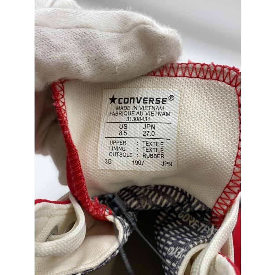 CONVERSE◇ハイカットスニーカー/27cm/RED/ゴアテックス CONVERSE◇ハイカットスニーカー/27cm/RED/ゴアテックス