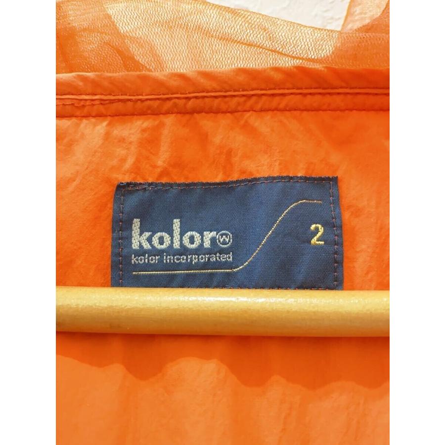 kolor◇24SS/チュール/ブルゾン/2/ナイロン/ORN/24SCL-G04103 