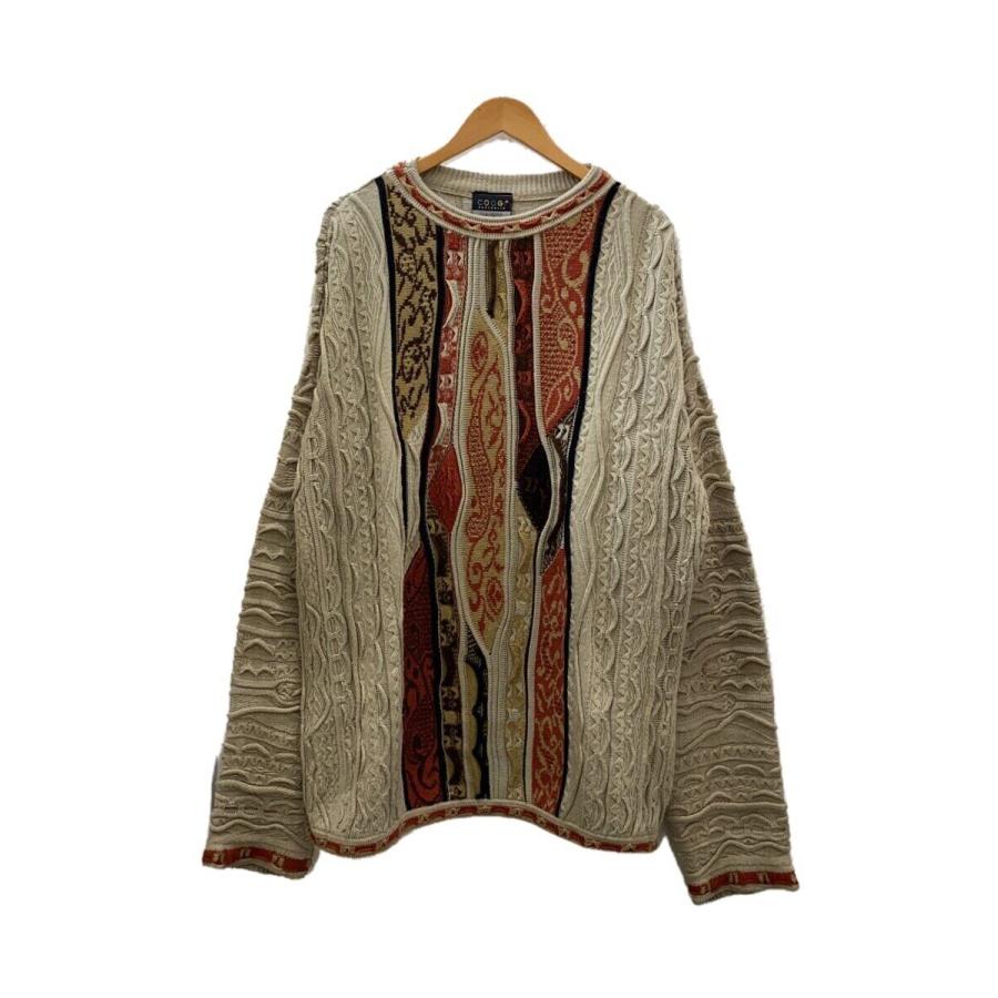 COOGI◇90s〜/3Dニット/ニット・セーター(厚手)/XL/アクリル COOGI◇90s〜/3Dニット/ニット・セーター(厚手)/XL/アクリル