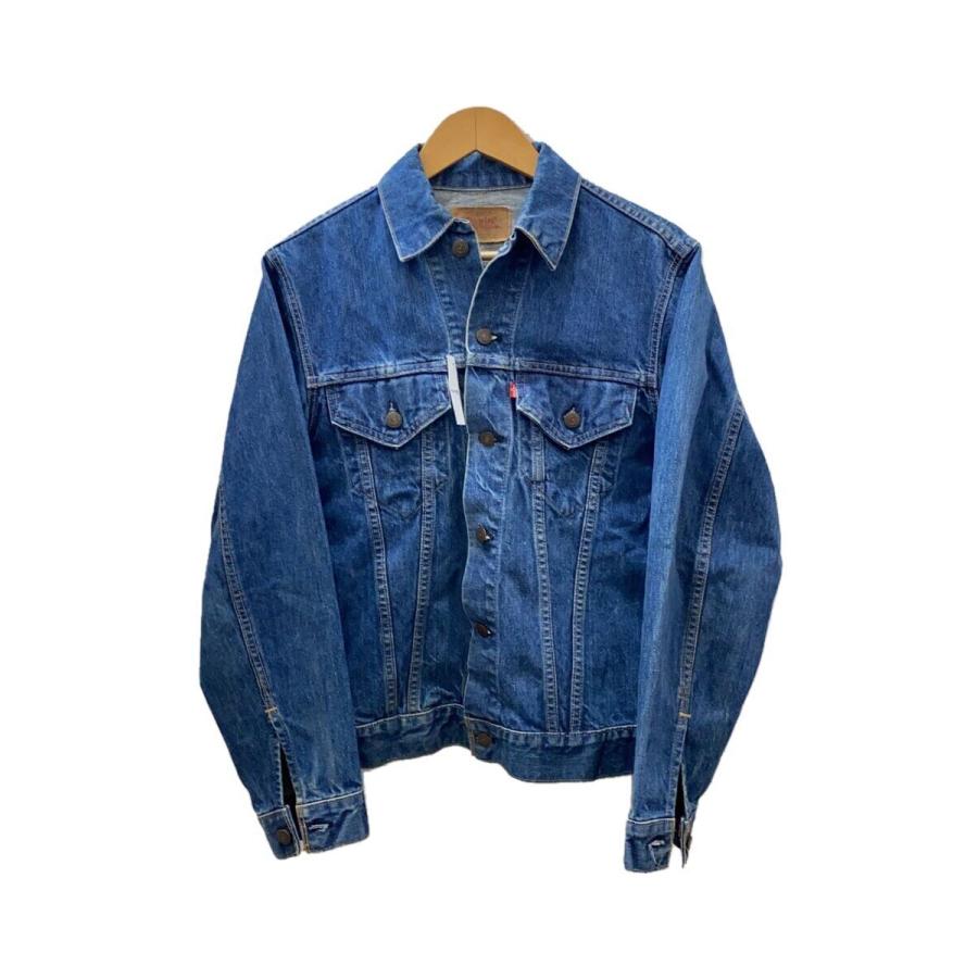 Levi's◇70/USA製/4th/スモールe/ボタン裏52/Gジャン/36/デニム/IDG