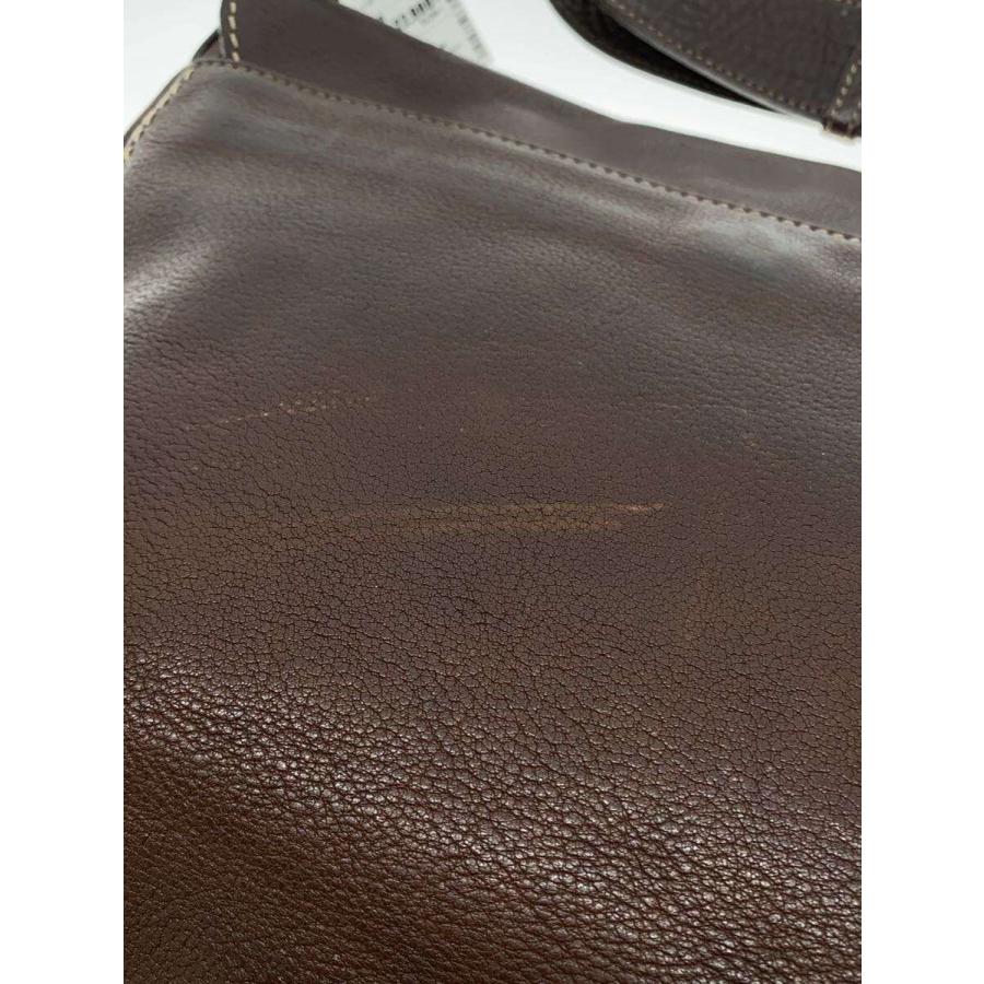 【定番】土屋鞄 メッセンジャーバッグ ショルダーバッグ ブラウン レザー 本革 土屋鞄◇メッセンジャーバッグ/ショルダーバッグ/レザー/BRW