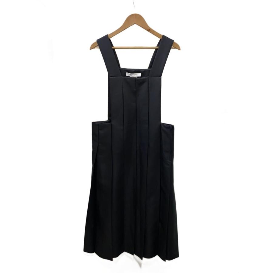 COMME des GARCONS GARCONS◇25ss/ワンピース/S/ポリエステル/BLK/RO 