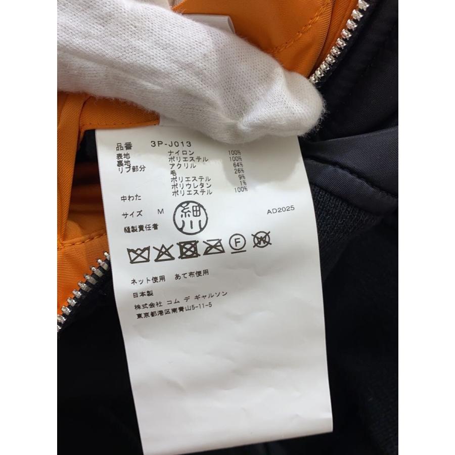 noir kei ninomiya◇25AW/MA-1/ブルゾン/M/ナイロン/BLK/3P-J013 