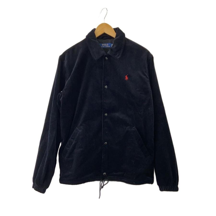 最終価格POLO RALPH LAUREN コーチジャケット POLO RALPH LAUREN◇コーチジャケット/ジャケット/S/コーデュロイ/BLK