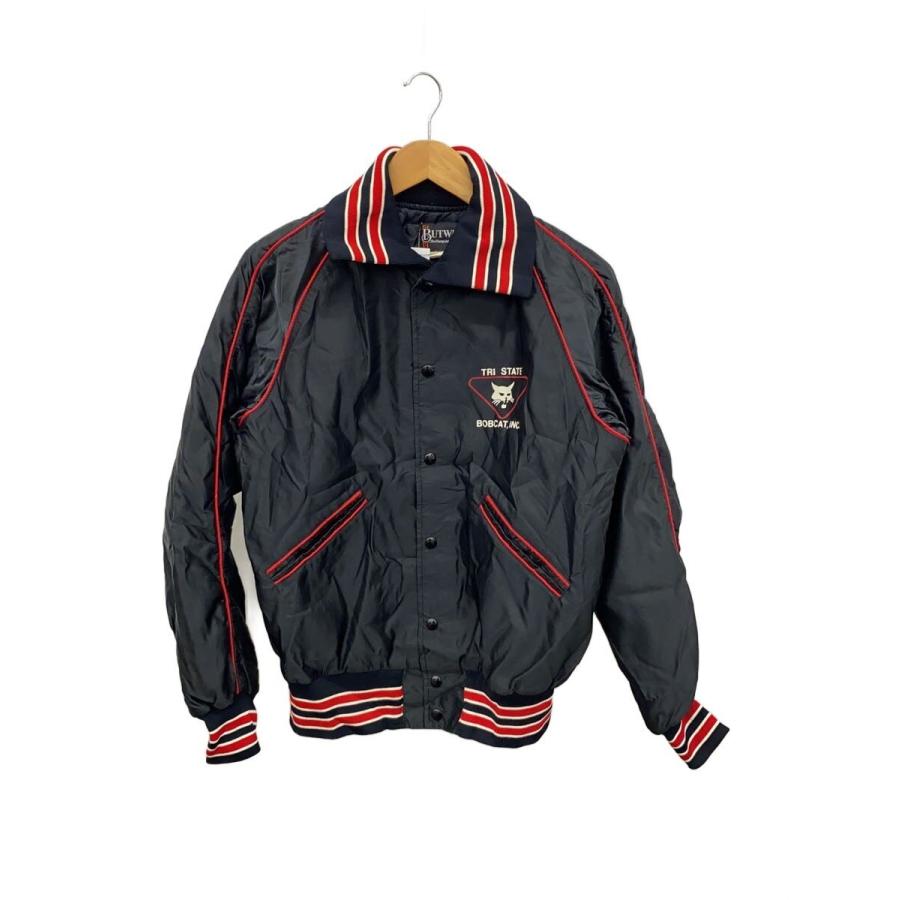 USA製】80s BUTWIN スタジャン ブラック レザー 短丈 XL USA製】80s