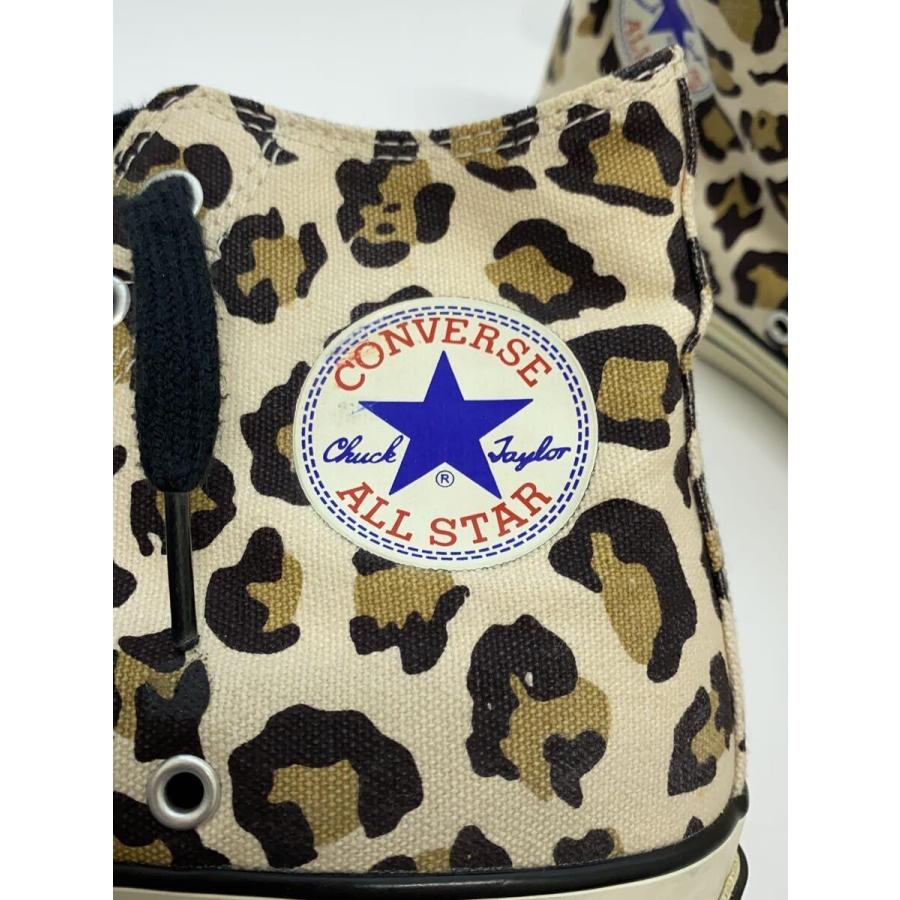 CONVERSE ADDICT◆ハイカットスニーカー/26.5cm/ベージュ/キャンバス/レオパード/ヒョウ柄/アニマル柄///｜ssol-shopping｜09