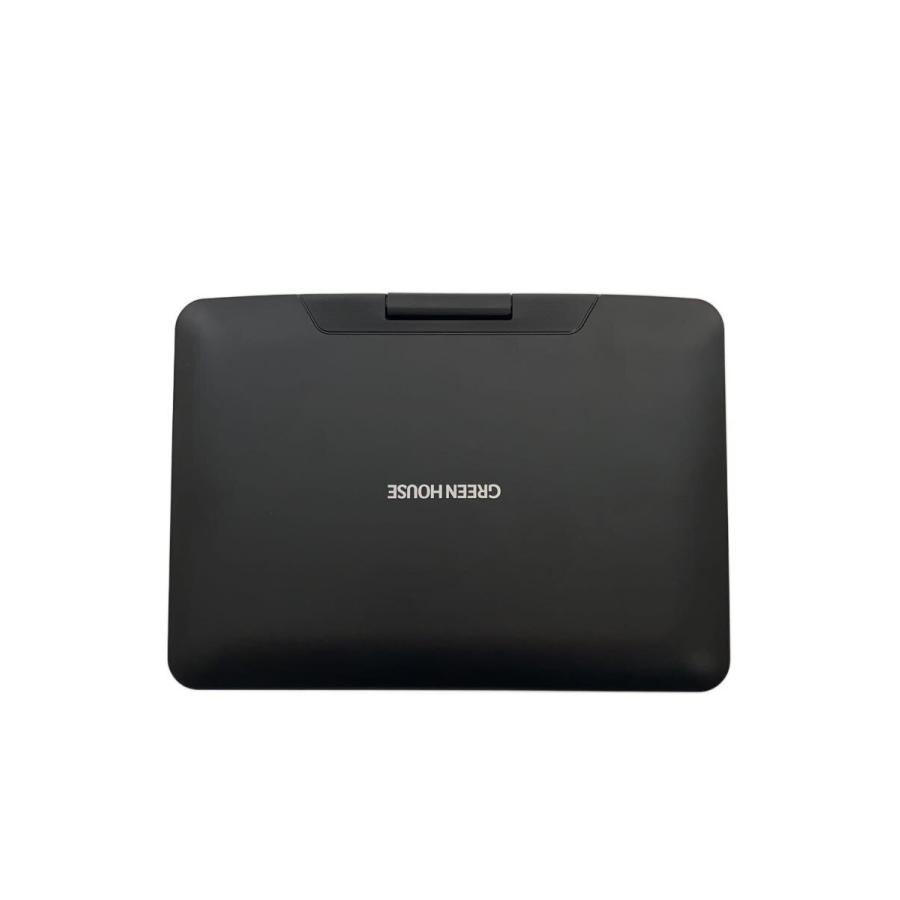 未使用 グリーンハウス ポータブルDVDプレーヤー GH-PDV14BTG-BK GREEN HOUSE◇ポータブルDVDプレーヤー GH-PDV14BTG// : セカンド