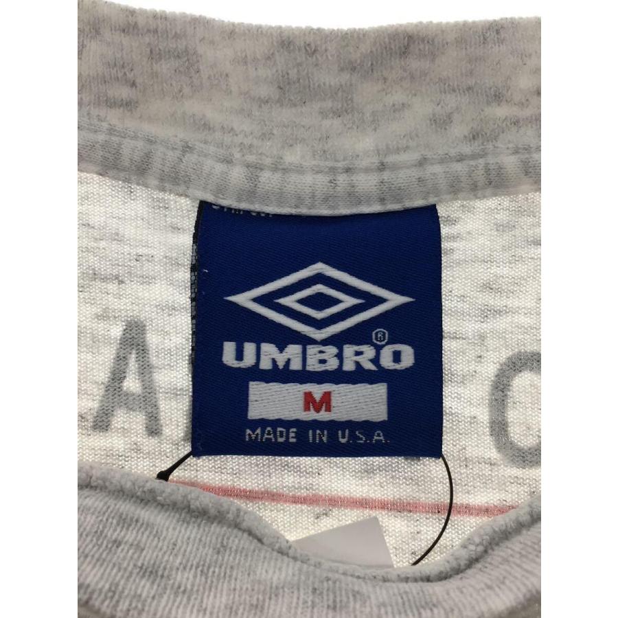 UMBRO◆90s/94年/ブラジル代表/Tシャツ/M/コットン/グレー｜ssol-shopping｜03