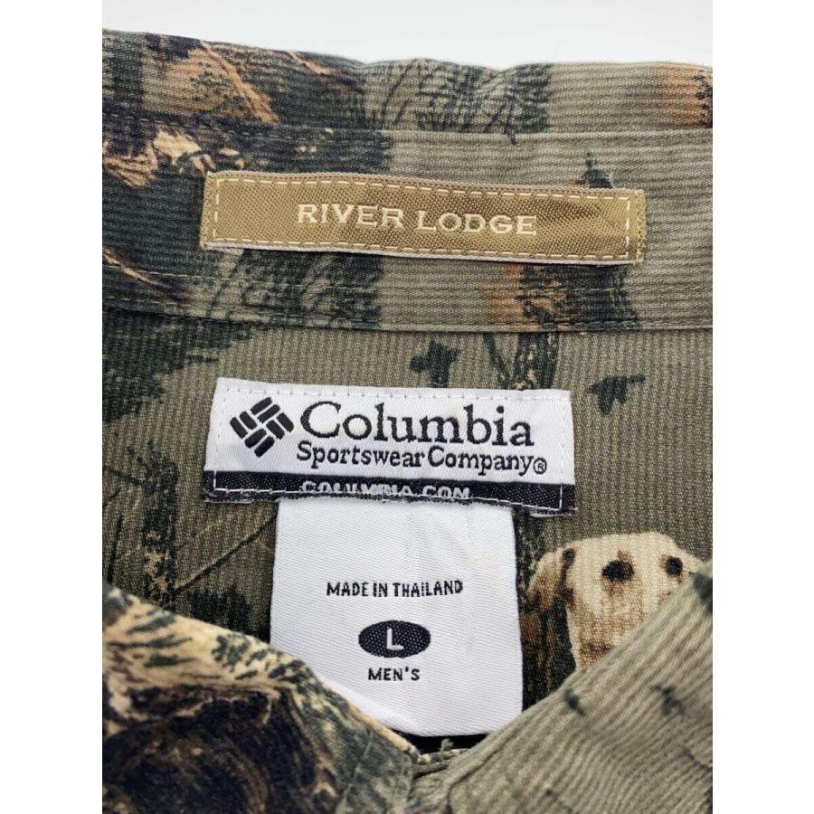 Columbia◆ピケ/犬柄/RIVER LODGE/長袖シャツ/L/コットン/HM7042｜ssol-shopping｜03