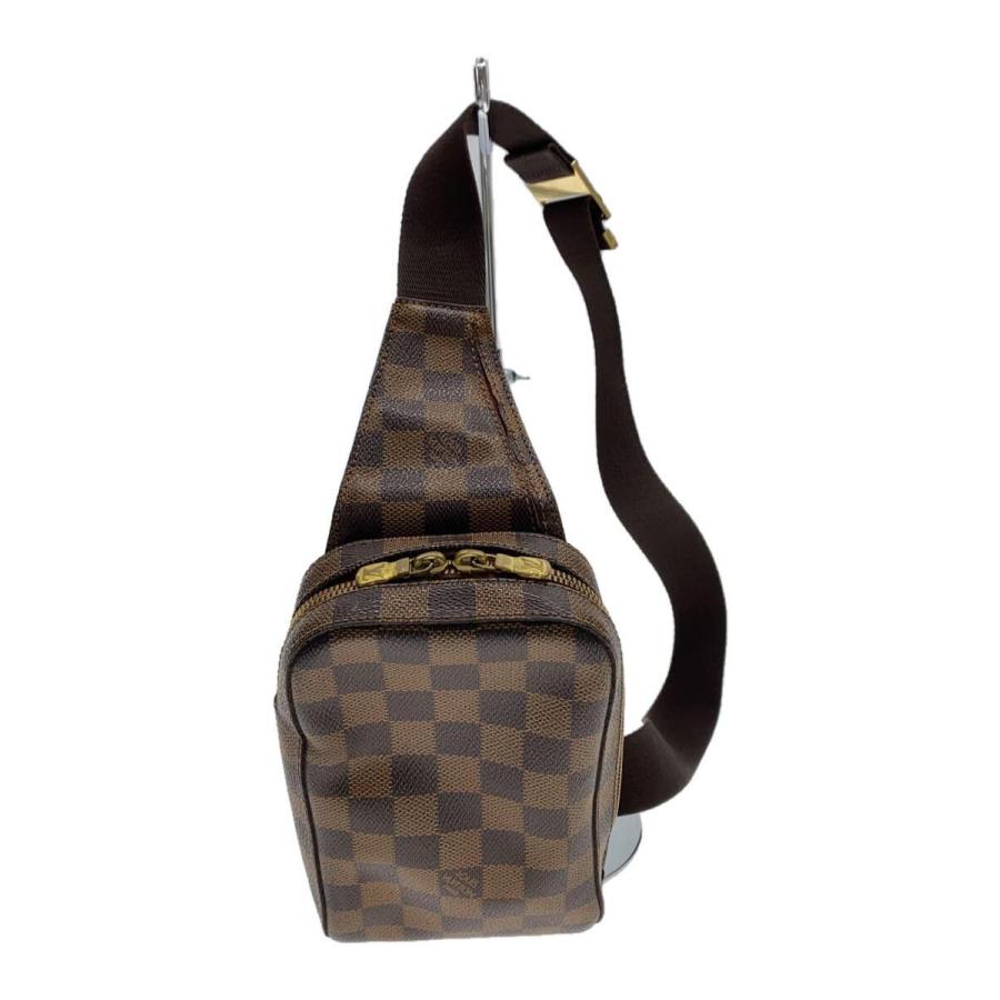 LOUIS VUITTON◇ダミエ/ジェロニモス/ショルダーバッグ/ビニール 