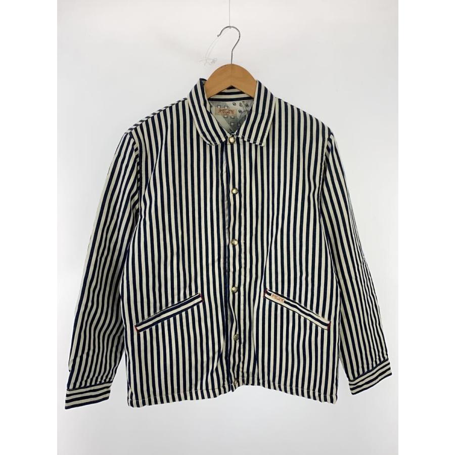 SUGAR CANE◇ヒッコリーストライプカバーオール/M/コットン/マルチ