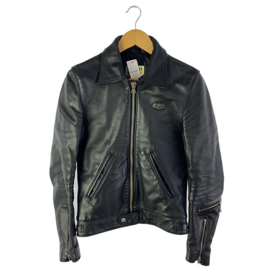 ルイスレザー Lewis Leathers ライダース ジャケット ブルゾン Lewis Leathers◇シングルライダースジャケット/32/牛革/BLK/無地