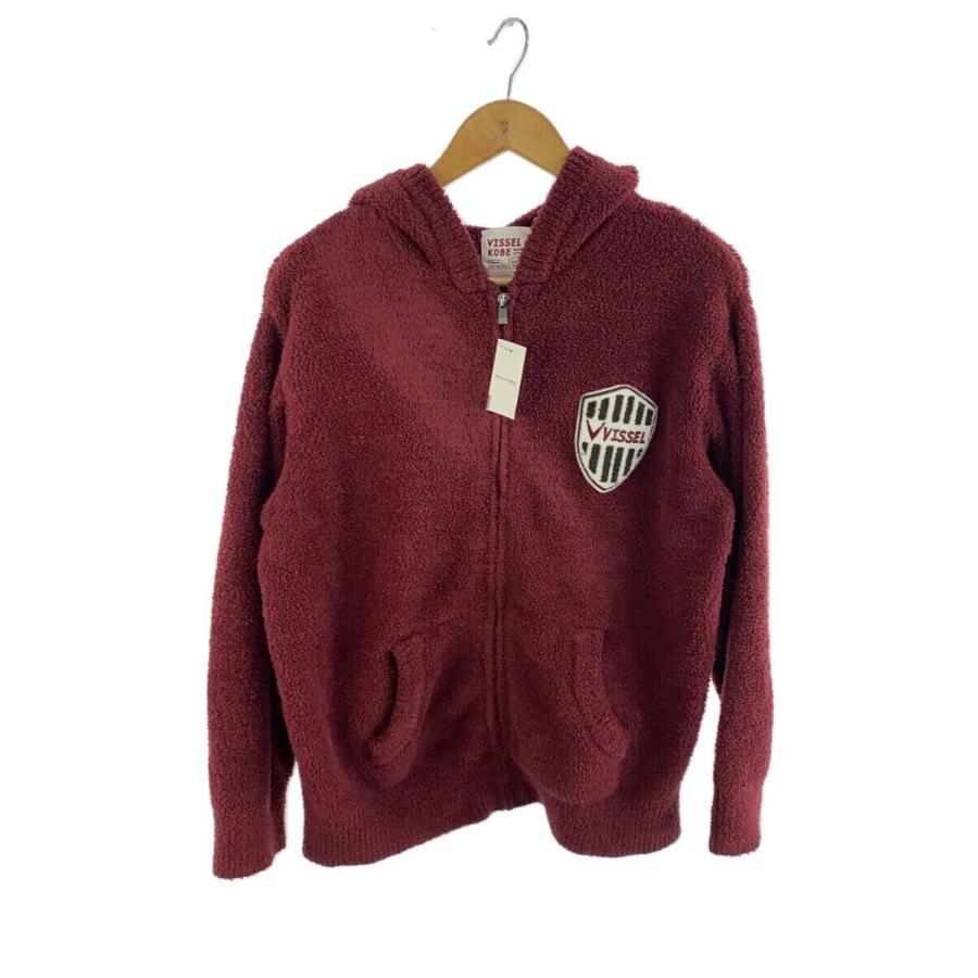 ヴィッセル神戸 ジェラートピケ パーカー サイズM〜L gelato pique◇ヴィッセル神戸/パーカー/M/ポリエステル/ボルドー