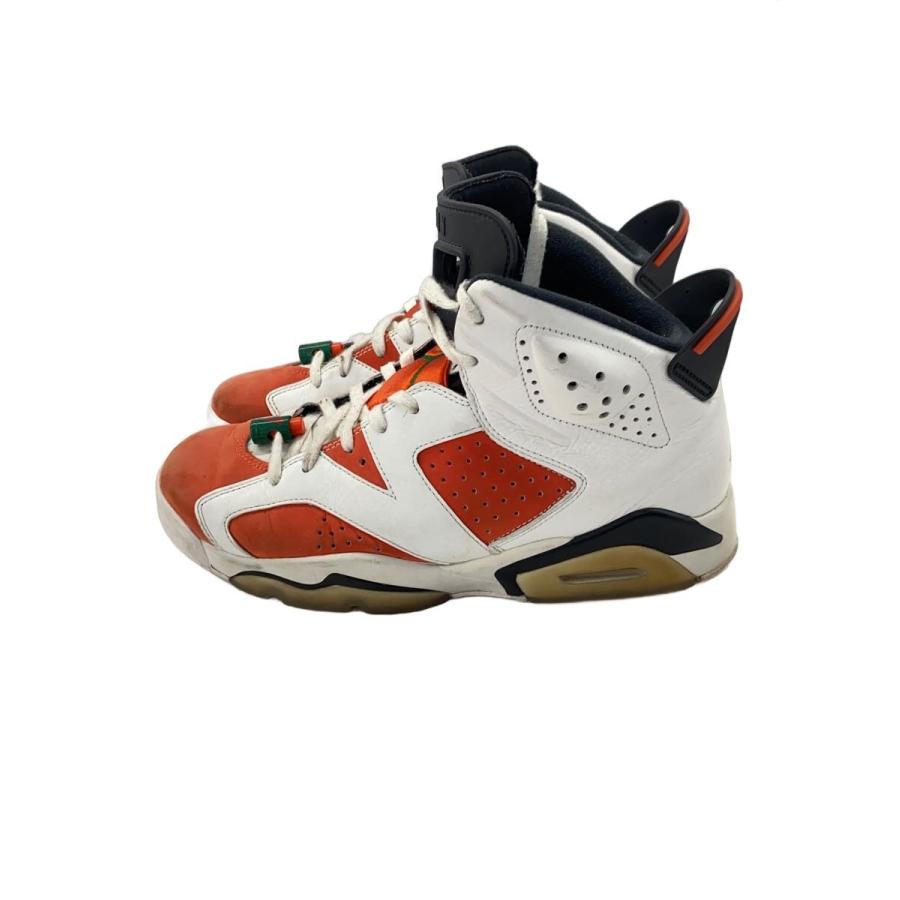 NIKE◇AIR JORDAN 6 RETRO/エアジョーダンレトロ/ホワイト/384664-145