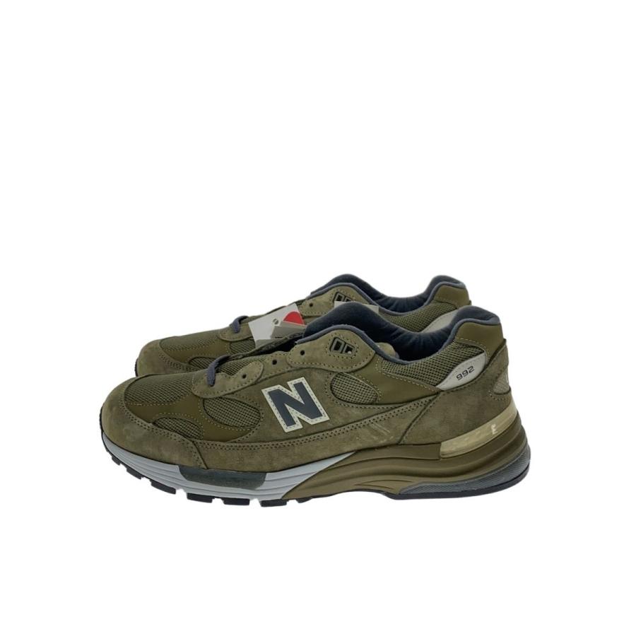 NEW BALANCE◇992/USA製/ローカットスニーカー/29cm/カーキ/U992GL