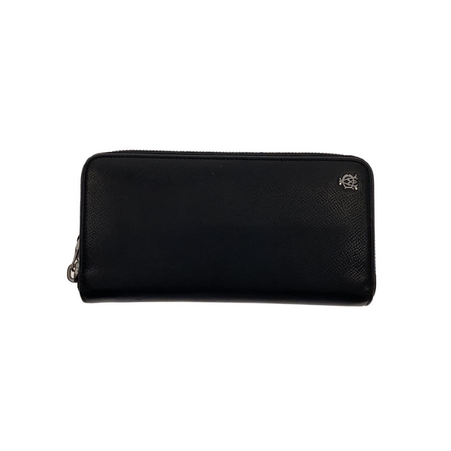 dunhill ブラック 長財布 dunhill◇長財布/レザー/BLK/メンズ// : セカンドストリートYahoo!店