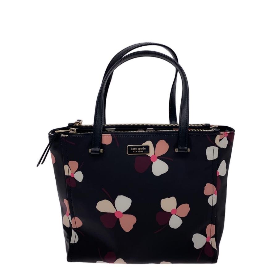 kate spade NEW YORK トートバッグ kate spade new york◇トートバッグ/ナイロン/BLK// : セカンド