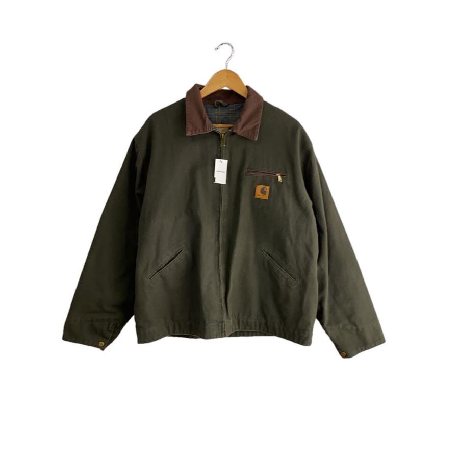 引っ越し限定セール CarharttカーハートデトロイトジャケットJ97DKB Carhartt◇デトロイトジャケット/メキシコ製/XL/コットン/KHK/J97MOS