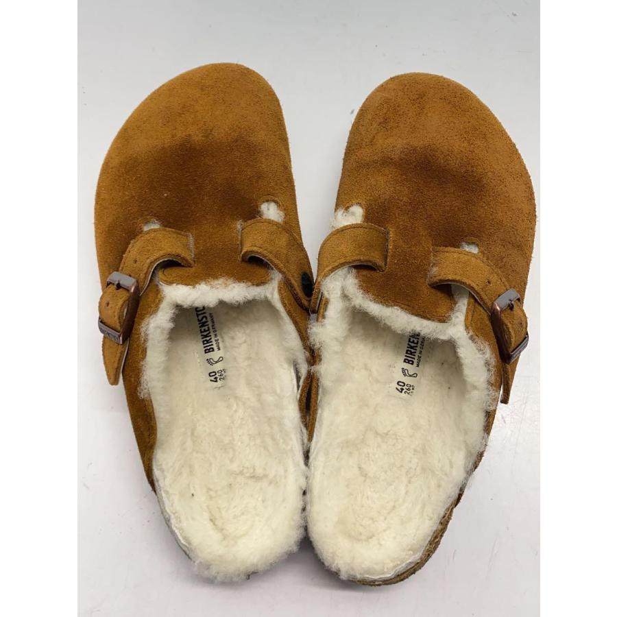 BIRKENSTOCK◆サンダル/40/CML/スウェード/Boston Shearling｜ssol-shopping｜03