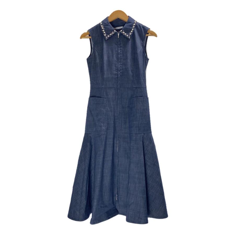 FOXEY NEWYORK◇Dress ”Mylene”/ミレーヌ/3WAY/替え襟/デニム FOXEY NEWYORK◇Dress ”Mylene”/ミレーヌ/3WAY/替え襟/デニム