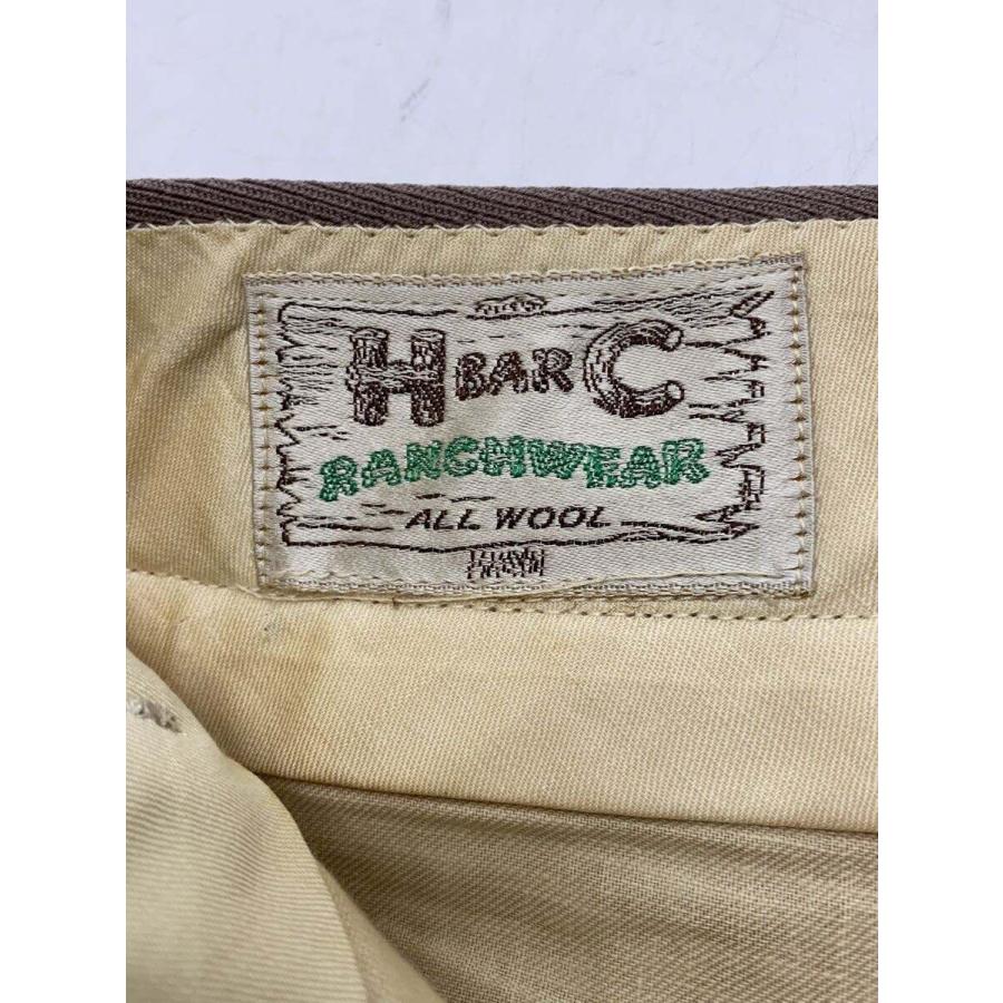H BAR C◇50s〜/CONMARジッパー/両爪/ウエスタンパンツ/ウール H BAR C◇50s〜/CONMARジッパー/両爪/ウエスタンパンツ/ウール