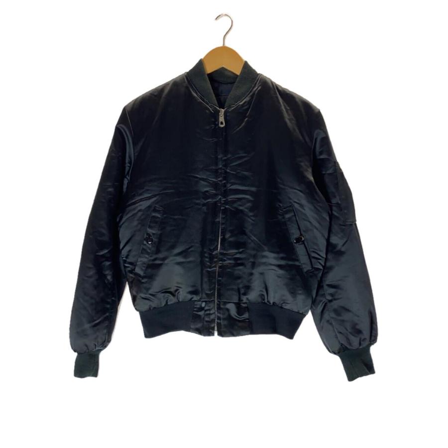 KOREA/スーベニアジャケット/龍/刺繍/フライトジャケット/ブラック