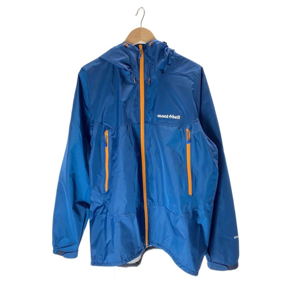 mont-bell レインダンサージャケット ゴアテックス ブルー L mont-bell◇レインダンサー ジャケット/XL/ナイロンジャケット/ブルー