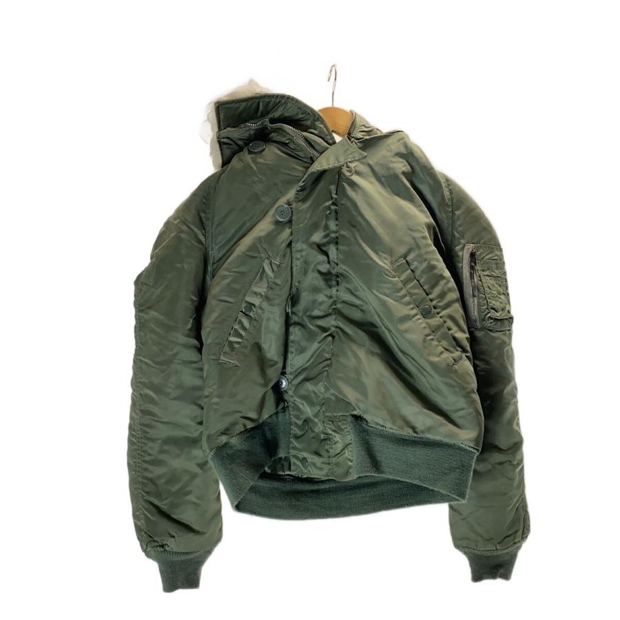 ALPHA INDUSTRIES◇N-2B/IDEALジップ/USA製/フライトジャケット/M