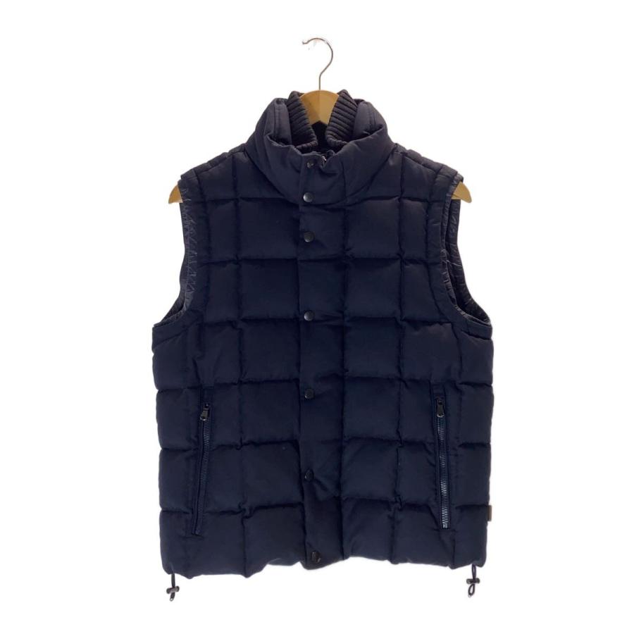 MONCLER◇TENAY GILET/ダウンベスト/2/ウール/ネイビー/420914330300