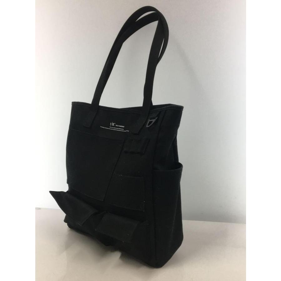 F/CE◆W.R CANVAS POCKET TOTE/撥水キャンバス/トートバッグ/コットン/BLK｜ssol-shopping｜02