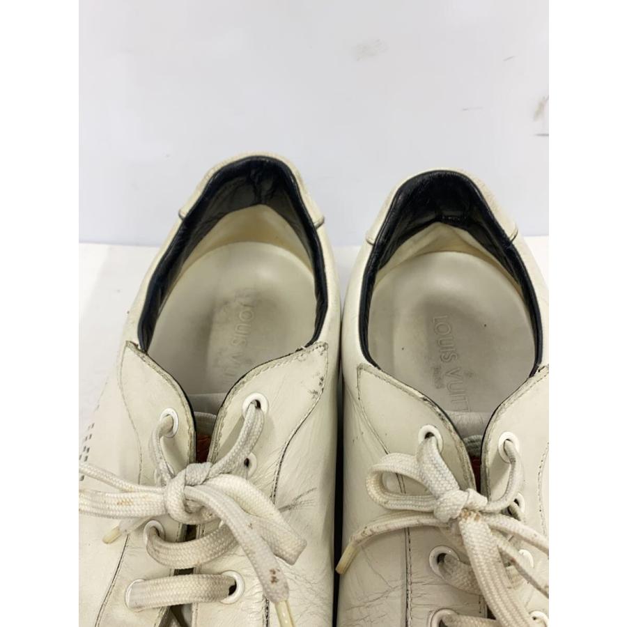 LOUIS VUITTON◇パンチングロゴ/ローカットスニーカー/UK7/WHT