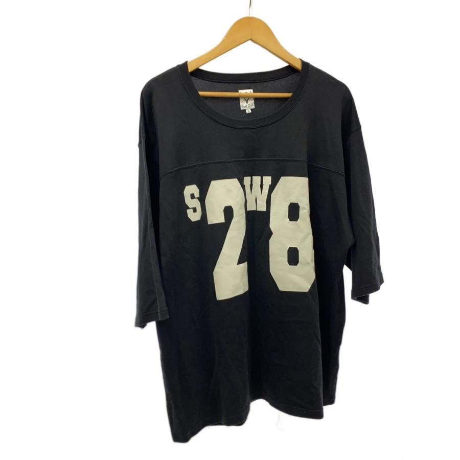South2 West8(S2W8) / Tシャツ/XS/コットン/PUP/OT606 South2 West8(S2W8)◇Tシャツ/L/コットン/BLK/0T606 : セカンド